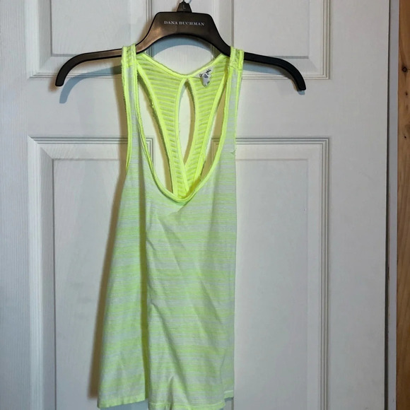 Aeropostale Neon Yellow Racerback Tank S - Picture 1 of 3